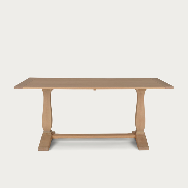 Harrogate 6 Seater Rectangular Dining Table, Natural Oak