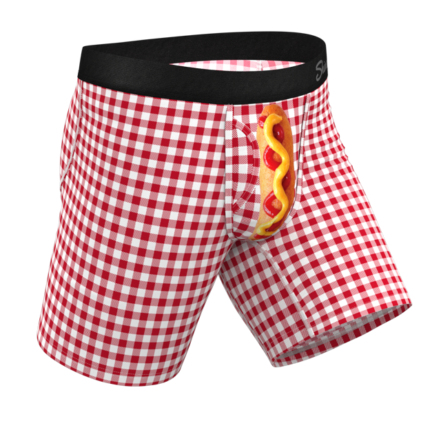 Long Leg Ball Hammock® Pouch Boxers With Fly | Corn Dog