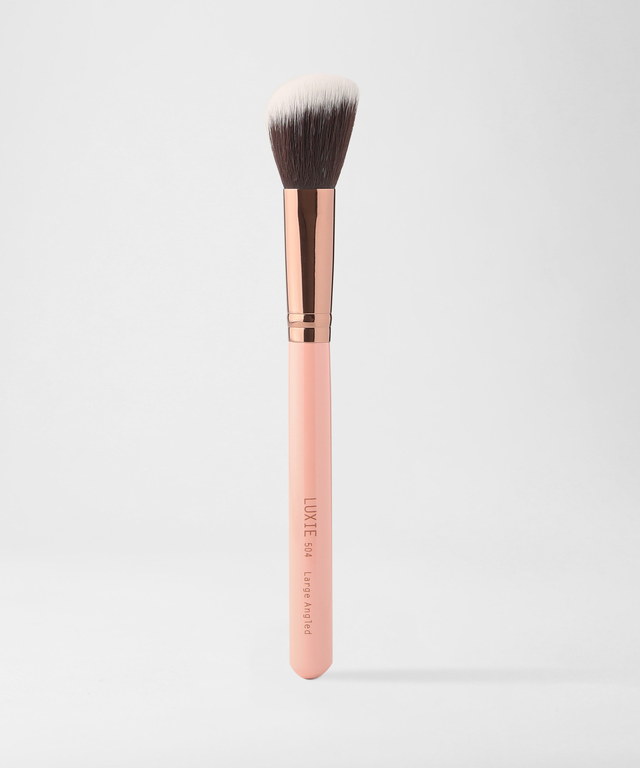 LUXIE 504 Large Angled Brush - Rose Gold