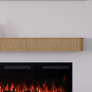 Alfama Wood Fireplace Mantel Shelf