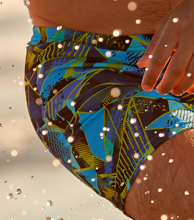 Aruba Tan Through Swim Shorts