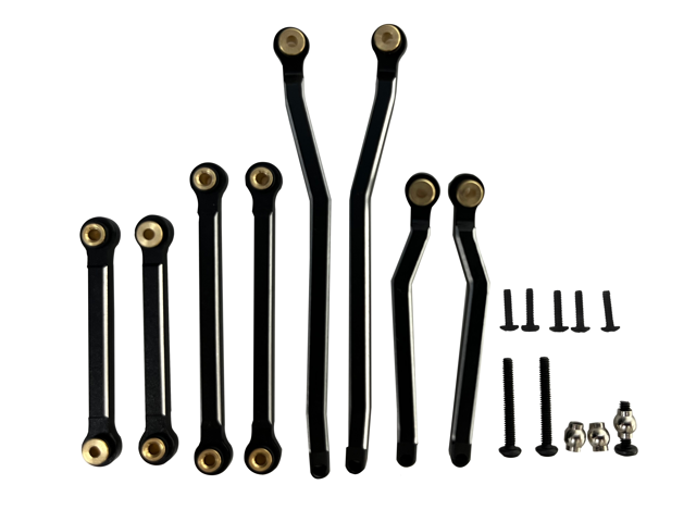 HobbyPlus Aluminum High Clearance Link ( Black ) For CR18P EVO/EVO PRO/CR-18P 2024/JUICE UP