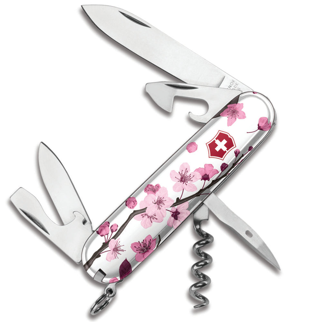 Victorinox Cherry Blossom Spartan Designer Swiss Army Knife