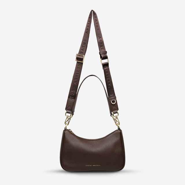 Look Both Ways Bag - Cocoa/Brushed Gold