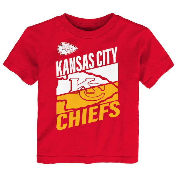 Toddler Outerstuff Red Kansas City Chiefs Teamwork T-Shirt