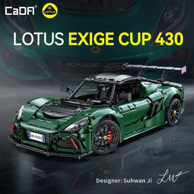 CaDA 1:8 Lotus Cars Exige Cup 430 1:8 Technic C61511W