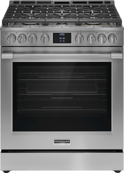30" Gas Range with No Preheat + Air Fry