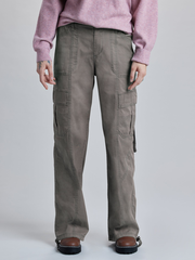 Judie Solid Cargo Pant