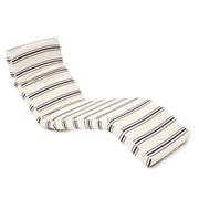 SunnyLife The Lounger Chair Charcoal Stripe