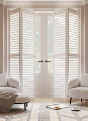 Cotton White Perfect Fit Shutter