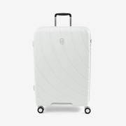 Convertible Medium to Large Checked Expandable Hardside Spinner - Shell White