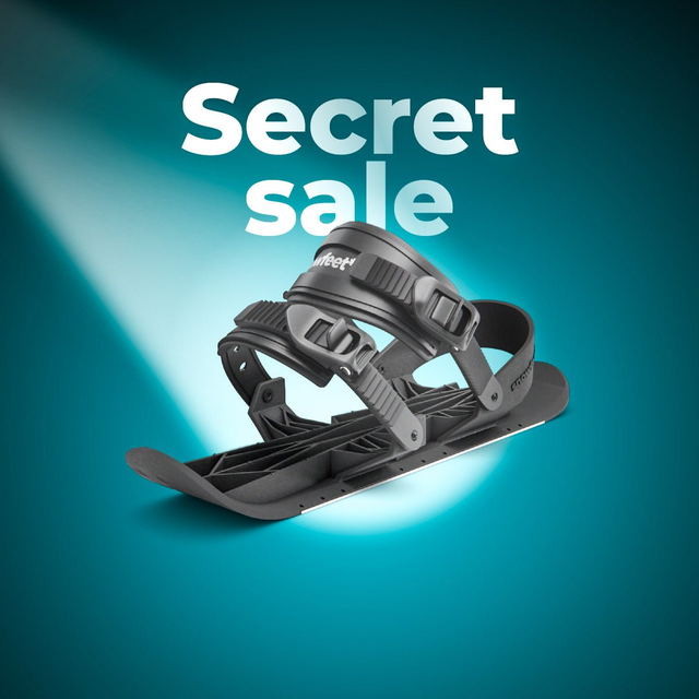 Snowfeet* 50 CM | Ski Skates | SECRET SALE