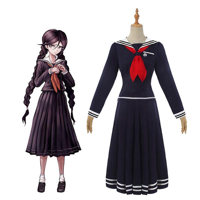 DanganRonpa Toko Hukawa Uniform Cosplay Costume