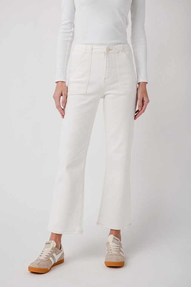 Risen Rosie Ankle Flare Jeans