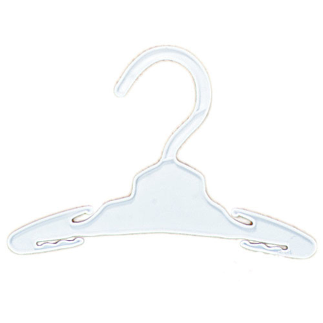 Sophia's 7 1/2" Plastic Hangers 10 Pack Set for 18" Dolls, White