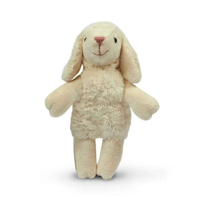Senger Organic Cotton Stuffed Animal, Baby Sheep, 8"