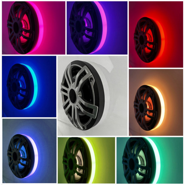 RGB MultiColor LED Speaker Rings - High Output