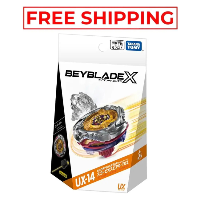 [Pre-Order] Takara Tomy Beyblade X UX-14 ScorpioSpear 0-70Z Starter