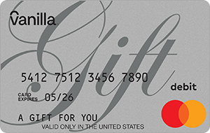 Vanilla® Mastercard® eGift Card