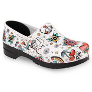 Rockabilly Women's Clog in White