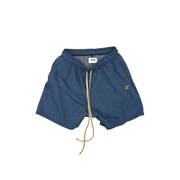HTFU Relaxed Practice Short - OG Fleece - Navy Blue - Ships May 1