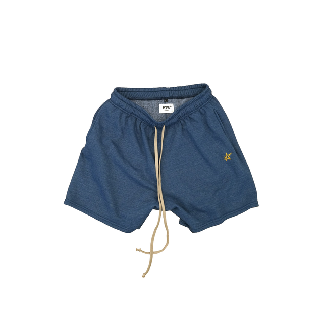 HTFU Relaxed Practice Short - OG Fleece - Navy Blue - Ships May 1