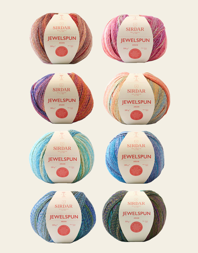 SIRDAR JEWELSPUN ARAN BUNDLE - ALL NEW SHADES