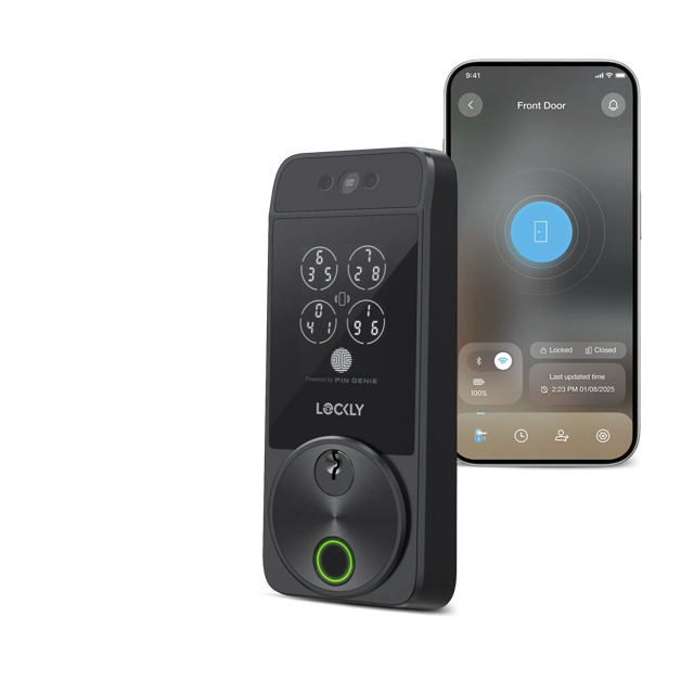 Lockly Visage Zeno Series Facial Recognition Deadbolt
