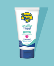 Banana Boat® Sensitive 100% Mineral Face Lotion SPF 50+