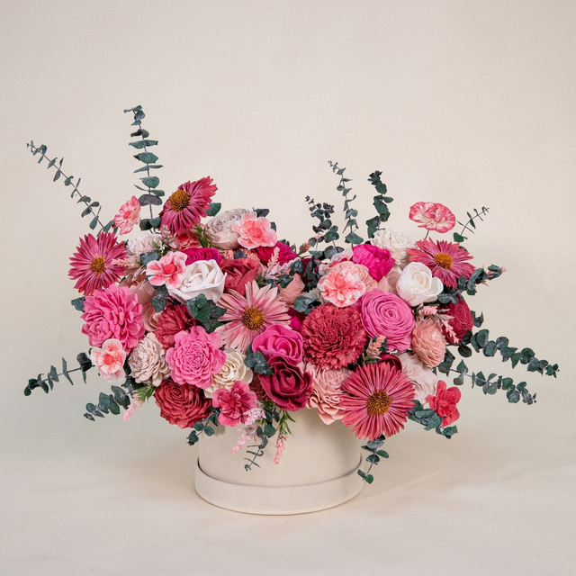 DIY Circular Gift Box Arrangement