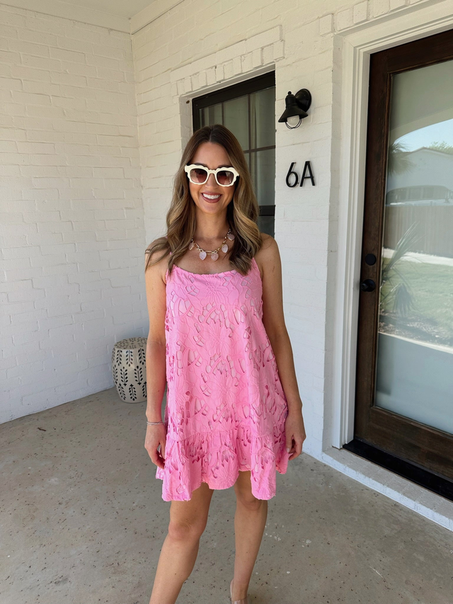 Skipper Drop Waist Mini Dress