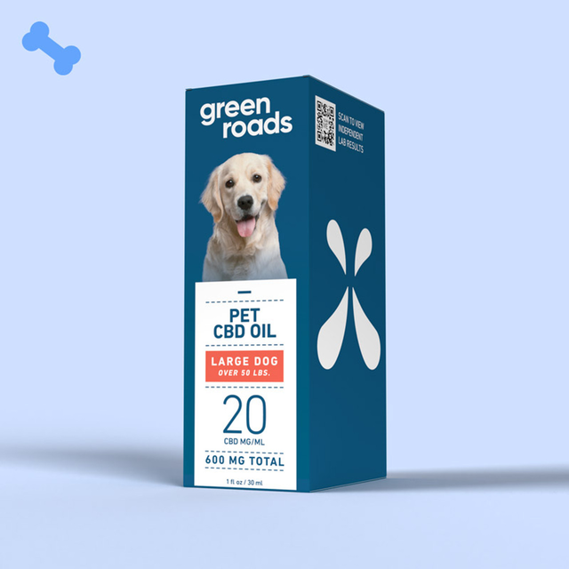 Large Dog CBD Pet Drops - (30ml) 600mg