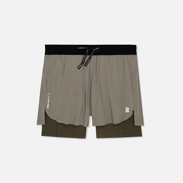 Vento™ 4" 2-in-1 Short, Men's - Fatigue