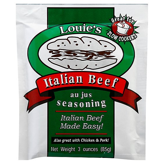 Louies Seasoning Au Jus Italian Beef - 3 Oz