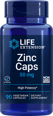 Zinc Caps, 50 mg, 90 vegetarian capsules