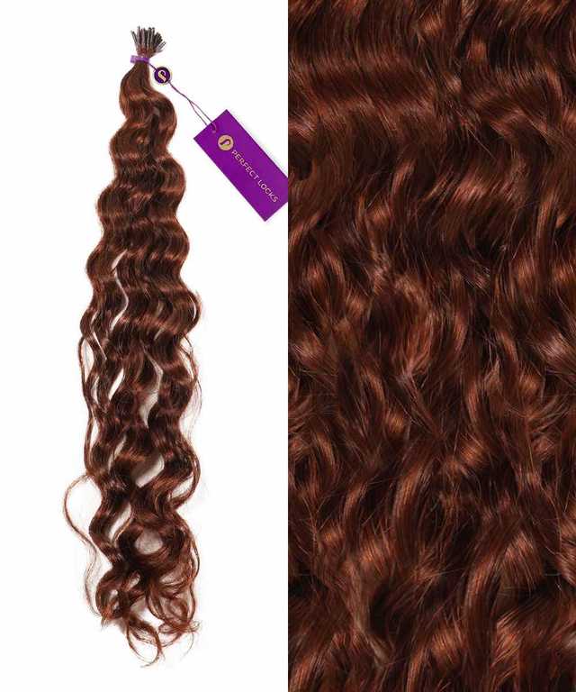 Curly Fusion I-Tip Hair