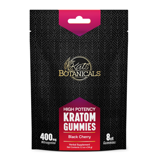 BLACK CHERRY KRATOM EXTRACT GUMMIES