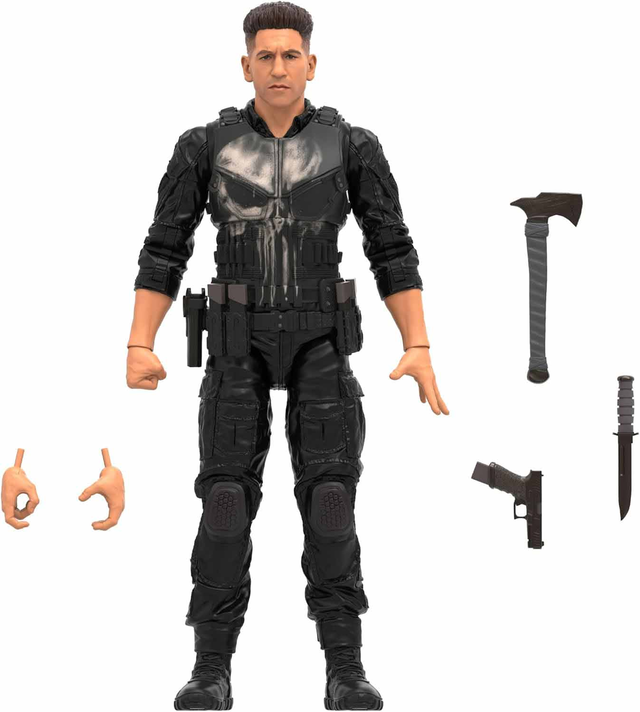 Marvel Legends Daredevil Born Again 6 Inch Action Figure - Punisher (Pre-Order Ships Dec. 2025)