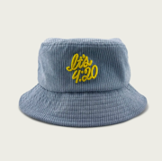 It's 420 Corduroy Bucket Hat - Light Blue