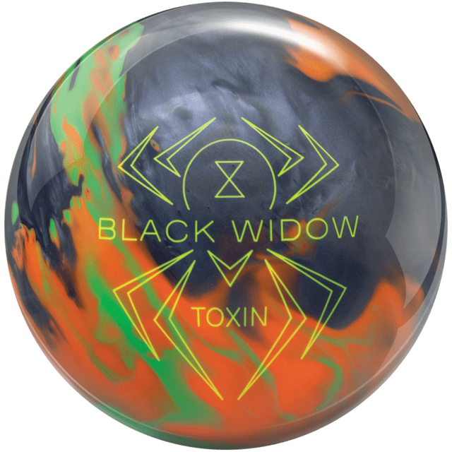 Hammer Black Widow Toxin Hybrid Overseas Bowling Ball | BowlersMart