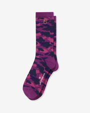 BAPE COLOR CAMO APE HEAD ONE POINT SOCKS
