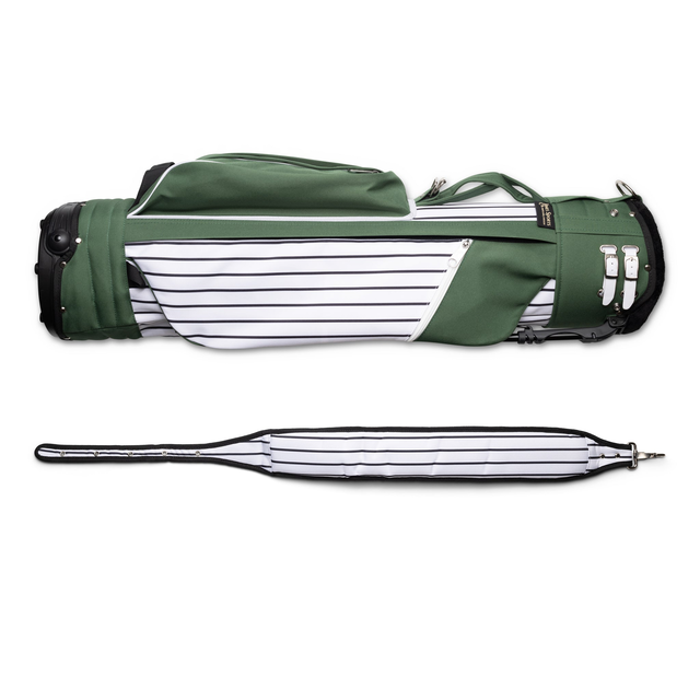 Classic Stand Bag - Green Pinstripe