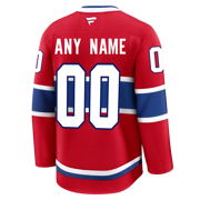 Customizable Montreal Canadiens 2024 Fanatics Premium Official NHL HOME Jersey