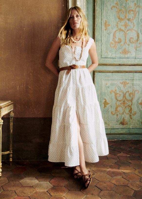 Rama Dress - Mili Print - Organic cotton - organic textile - Sézane