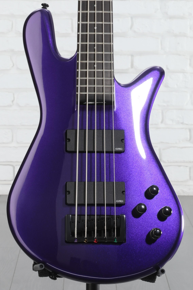 Spector NS Ethos High Performance 5 Bass Guitar - Plum Crazy Gloss