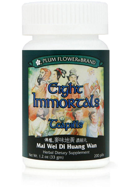 Plum Flower, Eight Immortals Formula, Mai Wei Di Huang Wan, 200 ct