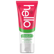 kids natural watermelon fluoride free toothpaste