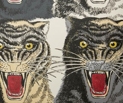 Tiger face print wallpaper