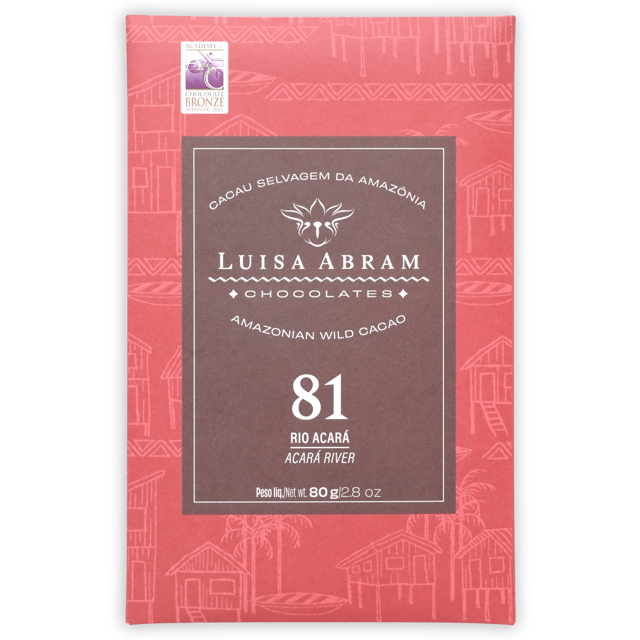 Luisa Abram Rio Acará Wild Cocoa 81%