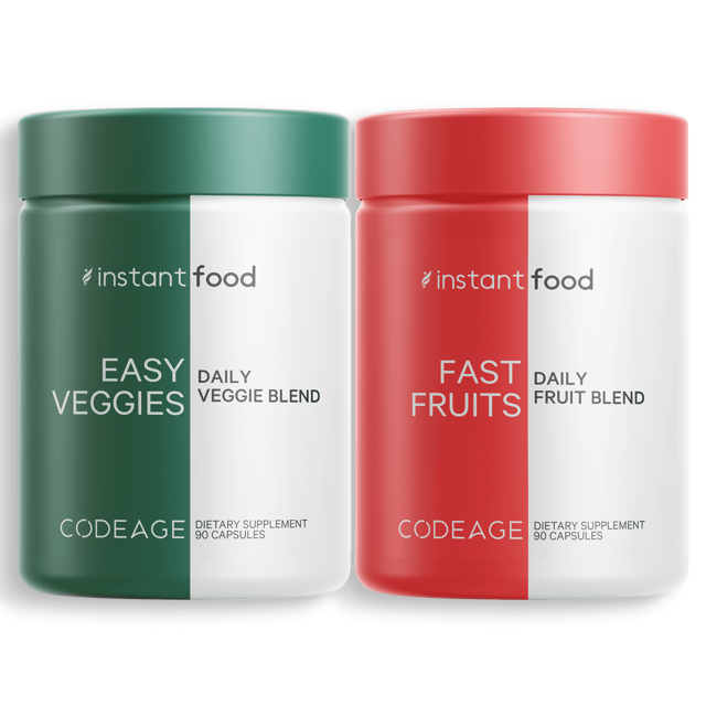 Instantfood Easy Veggies + Fast Fruits Bundle